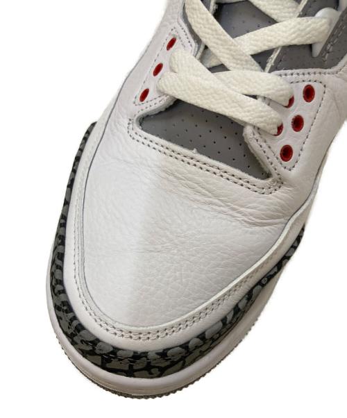 NIKE（ナイキ）NIKE (ナイキ) AIR JORDAN 3 RETRO ホワイト サイズ:US12の古着・服飾アイテム