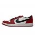 NIKE (ナイキ) AIR JORDAN 1 RETRO LOW OG ホワイト×レッド サイズ:30㎝：15000円