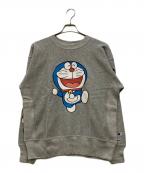 Champion REVERSE WEAVE×BEAMS JAPAN×ドラえもんチャンピオン リバース ウィーブ×ビームスジャパン×ドラエモン）の古着「リバースウィーブスウェット」｜グレー