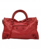 BALENCIAGAバレンシアガ）の古着「The City 2way Bag」｜レッド