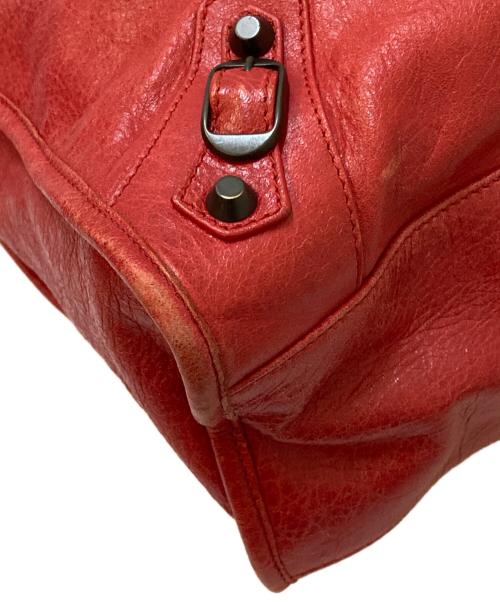 BALENCIAGA（バレンシアガ）BALENCIAGA (バレンシアガ) The City 2way Bag レッドの古着・服飾アイテム