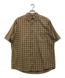 Timberland（ティンバーランド）の古着「チェックシャツ」｜カーキ