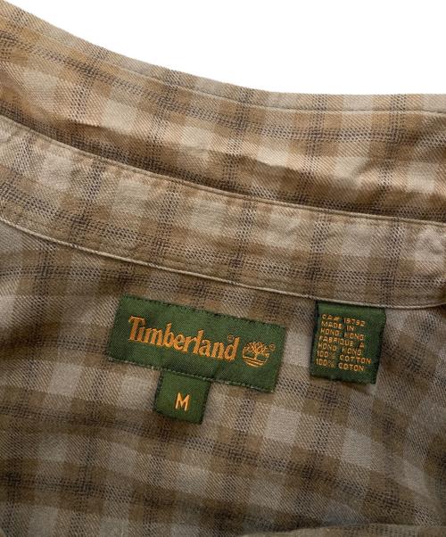 Timberland（ティンバーランド）Timberland (ティンバーランド) チェックシャツ カーキ サイズ:Ｍの古着・服飾アイテム