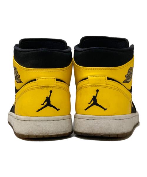 NIKE（ナイキ）NIKE (ナイキ) Air Jordan 1 Retro ブラック×イエロー サイズ:28㎝の古着・服飾アイテム