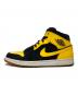 NIKE (ナイキ) Air Jordan 1 Retro ブラック×イエロー サイズ:28㎝：8000円