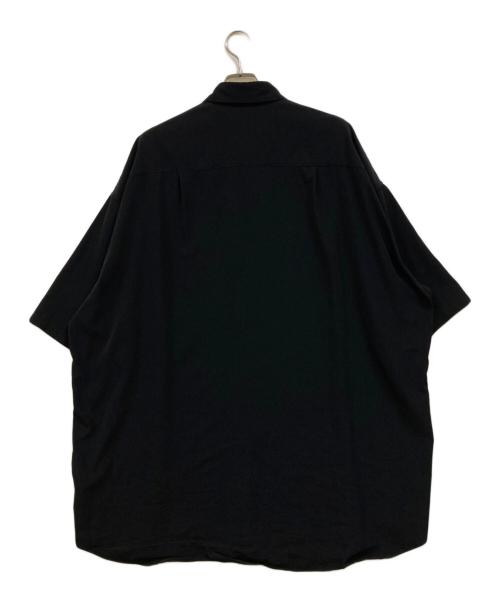 LAD MUSICIAN（ラッドミュージシャン）LAD MUSICIAN (ラッドミュージシャン) SUPER BIG SHORT SLEEVE SHIRT ブラック サイズ:42の古着・服飾アイテム