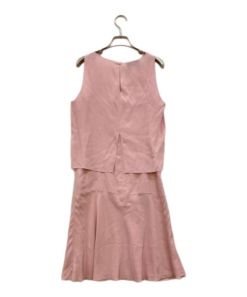 CHANEL（シャネル）CHANEL (シャネル) Silk Slip Dress/シルクドレス ピンク サイズ:38の古着・服飾アイテム