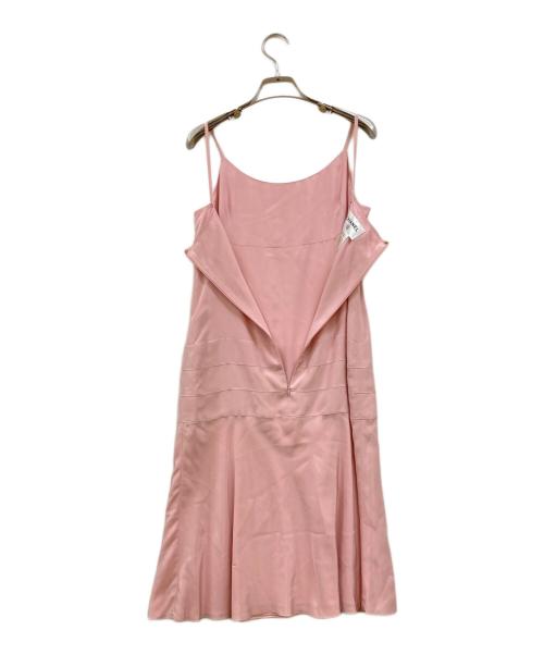 CHANEL（シャネル）CHANEL (シャネル) Silk Slip Dress/シルクドレス ピンク サイズ:38の古着・服飾アイテム
