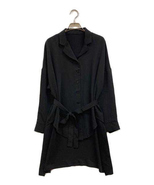 RIM.ARK（リムアーク）RIM.ARK (リムアーク) Curve hem light SH ブラック サイズ:FREEの古着・服飾アイテム