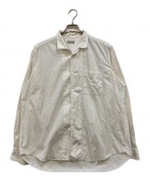 COMME des GARCONS HOMME（コムデギャルソン オム）の古着「異素材切替シャツ」｜ホワイト