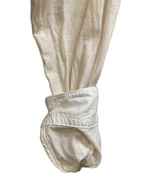 COMME des GARCONS HOMME（コムデギャルソン オム）COMME des GARCONS HOMME (コムデギャルソン オム) 異素材切替シャツ ホワイト サイズ:下記参照の古着・服飾アイテム