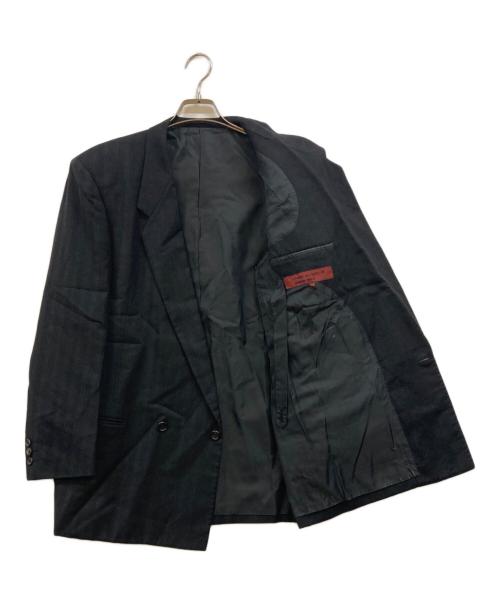 COMME des GARCONS HOMME DEUX（コムデギャルソン オム ドゥ）COMME des GARCONS HOMME DEUX (コムデギャルソン オム ドゥ) セットアップスーツ ブラック サイズ:Ｌの古着・服飾アイテム