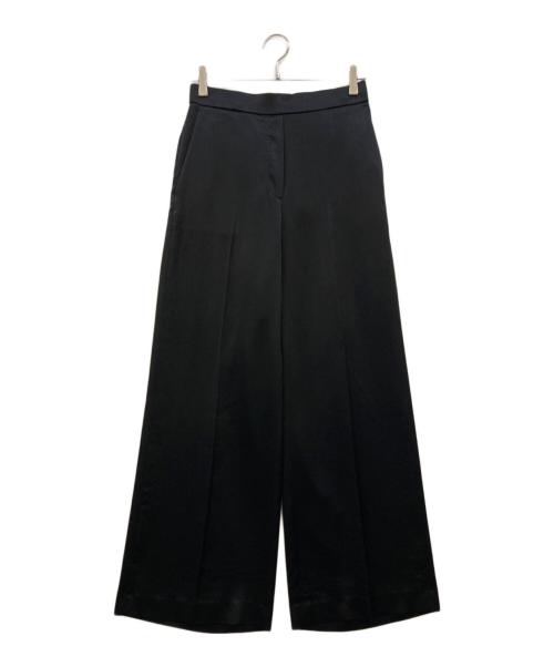 theory luxe（セオリーリュクス）theory luxe (セオリーリュクス) アセテートワイドパンツ ブラック サイズ:40の古着・服飾アイテム
