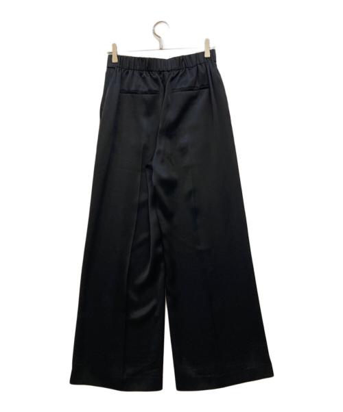 theory luxe（セオリーリュクス）theory luxe (セオリーリュクス) アセテートワイドパンツ ブラック サイズ:40の古着・服飾アイテム