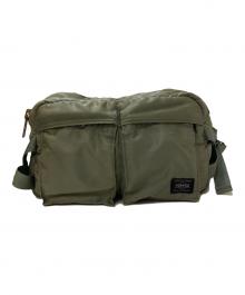 PORTER（ポーター）の古着「TANKER WAIST BAG」｜セージグリーン