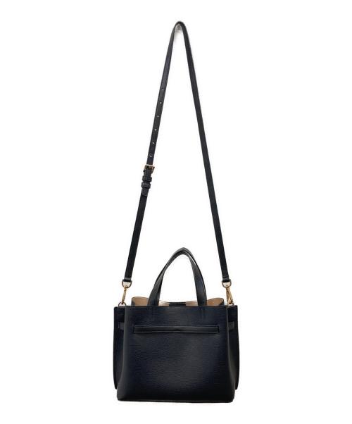 MICHAEL KORS（マイケルコース）MICHAEL KORS (マイケルコース) エミリア 2WAYレザーショルダーバッグ ブラックの古着・服飾アイテム
