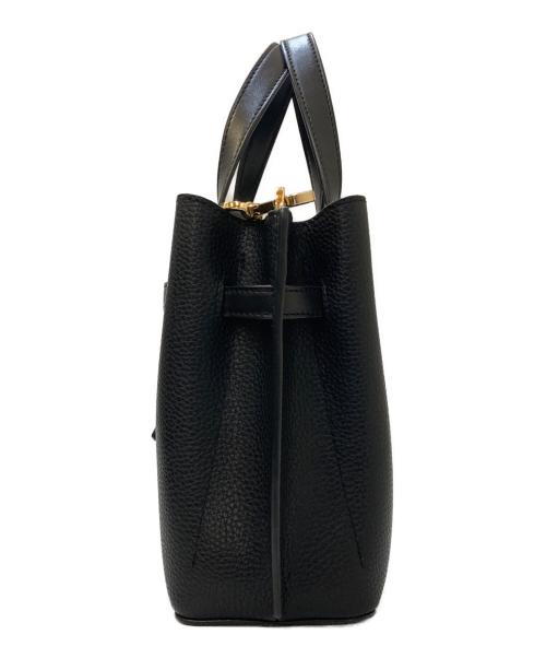 MICHAEL KORS（マイケルコース）MICHAEL KORS (マイケルコース) エミリア 2WAYレザーショルダーバッグ ブラックの古着・服飾アイテム