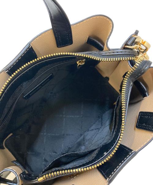 MICHAEL KORS（マイケルコース）MICHAEL KORS (マイケルコース) エミリア 2WAYレザーショルダーバッグ ブラックの古着・服飾アイテム