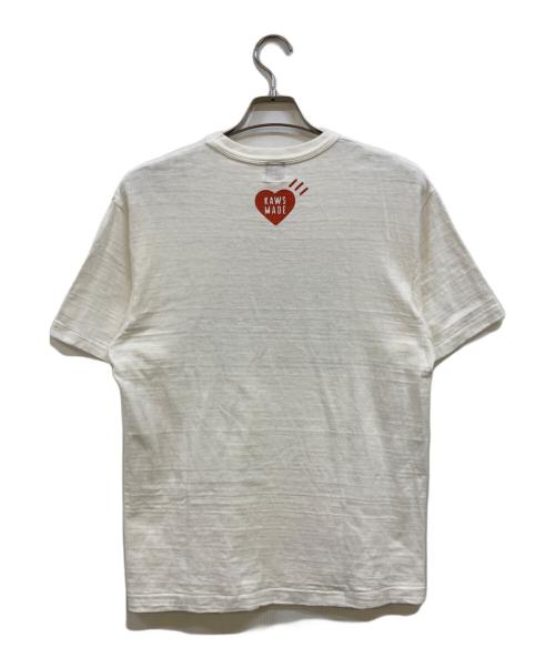 HUMAN MADE（ヒューマンメイド）HUMAN MADE (ヒューマンメイド) KAWS (カウズ) KAWS MADE GRAPHIC T SHIRTS ホワイト サイズ:Ｍの古着・服飾アイテム