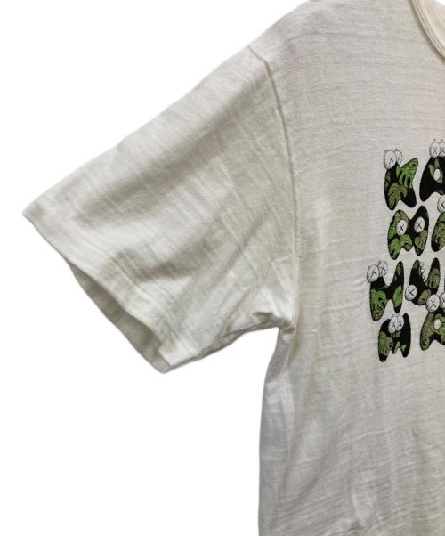 HUMAN MADE（ヒューマンメイド）HUMAN MADE (ヒューマンメイド) KAWS (カウズ) KAWS MADE GRAPHIC T SHIRTS ホワイト サイズ:Ｍの古着・服飾アイテム