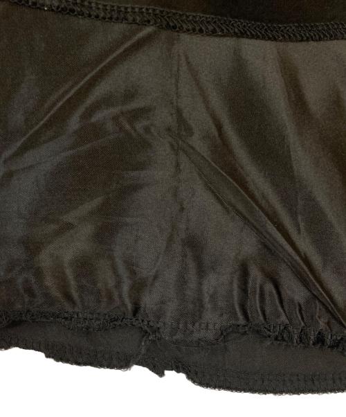 COMME des GARCONS（コムデギャルソン）COMME des GARCONS (コムデギャルソン) acetate tiered skirt ブラック サイズ:Mの古着・服飾アイテム