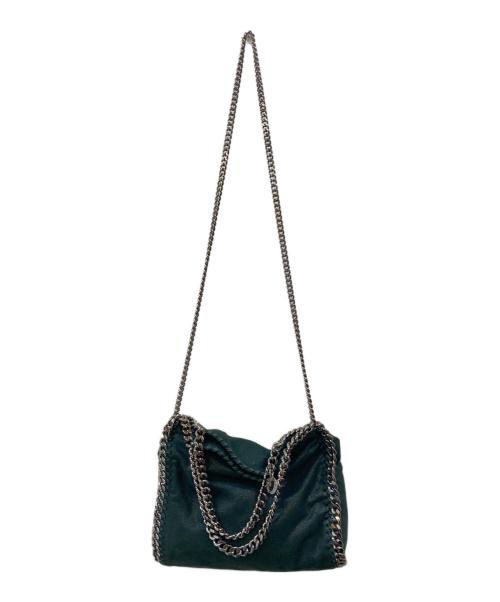 STELLA McCARTNEY（ステラマッカートニー）STELLA McCARTNEY (ステラマッカートニー) ファラベラ チェーンハンドバッグ ミニ グリーンの古着・服飾アイテム