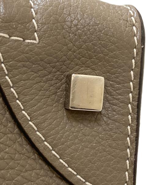 CELINE（セリーヌ）CELINE (セリーヌ) ラゲージ ミニ レザートートバッグ ブラウンの古着・服飾アイテム