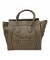 CELINE（セリーヌ）の古着「ラゲージ ミニ レザートートバッグ」｜ブラウン