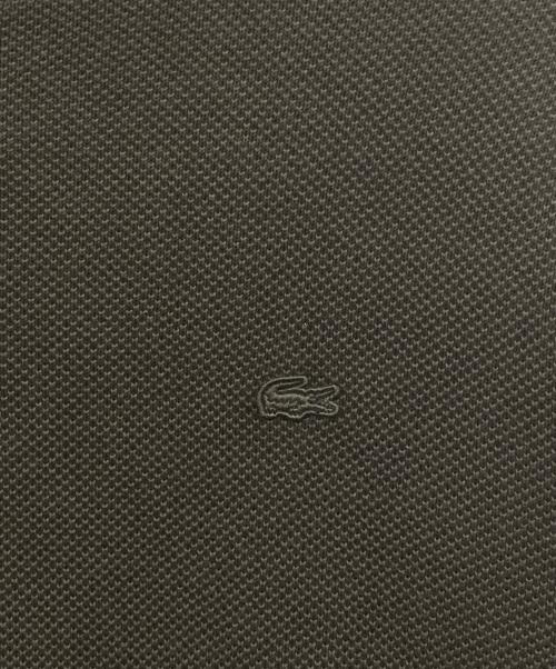 LACOSTE（ラコステ）LACOSTE (ラコステ) ワントーン ロングスリーブカットソー カーキ サイズ:S 未使用品の古着・服飾アイテム