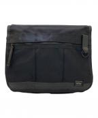 PORTERポーター）の古着「HEAT ショルダーバッグ」｜ブラック