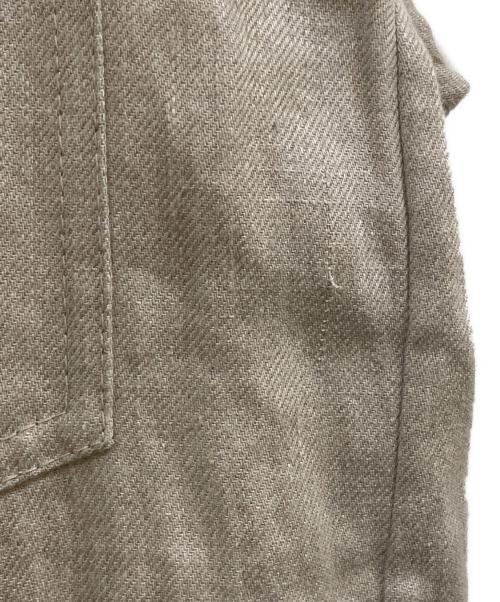 MUSE de Deuxieme Classe（ミューズ ドゥーズィエム クラス）MUSE de Deuxieme Classe (ミューズ ドゥーズィエム クラス) LINEN CHINO Gジャケット ベージュ サイズ:Fの古着・服飾アイテム