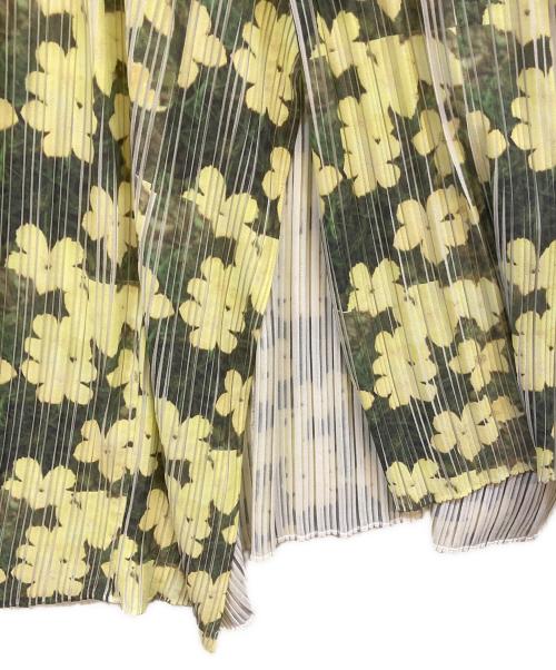 3.1 phillip lim（スリーワンフィリップリム）3.1 phillip lim (スリーワンフィリップリム) プリーツノースリーブワンピース グリーン サイズ:2の古着・服飾アイテム