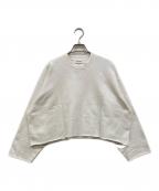 SACRAサクラ）の古着「EXTRA FINE FLEECE CROPPED TOP」｜ホワイト