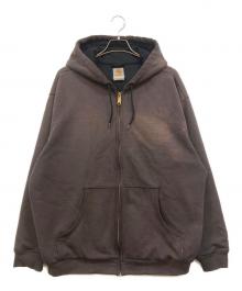 CarHartt（カーハート）の古着「ZIP UP HOODIE PARKA」｜ブラウン