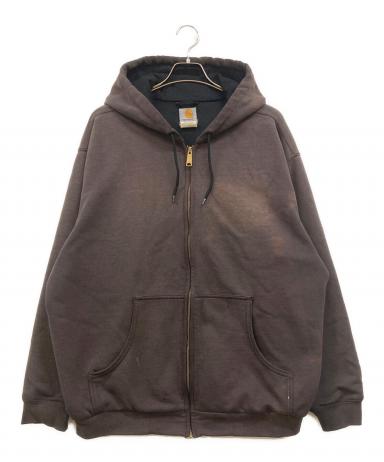 中古・古着通販】CarHartt (カーハート) ZIP UP HOODIE PARKA ブラウン