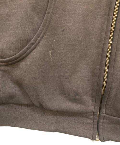 CarHartt（カーハート）CarHartt (カーハート) ZIP UP HOODIE PARKA ブラウン サイズ:XLの古着・服飾アイテム