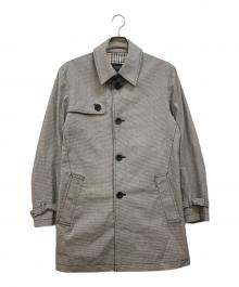BURBERRY BLACK LABEL（バーバリーブラックレーベル）の古着「裏地ノバチェック トレンチコート」｜ブラック