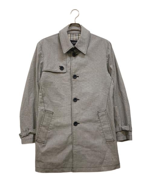BURBERRY BLACK LABEL（バーバリーブラックレーベル）BURBERRY BLACK LABEL (バーバリーブラックレーベル) 裏地ノバチェック トレンチコート ブラック サイズ:Ｍの古着・服飾アイテム
