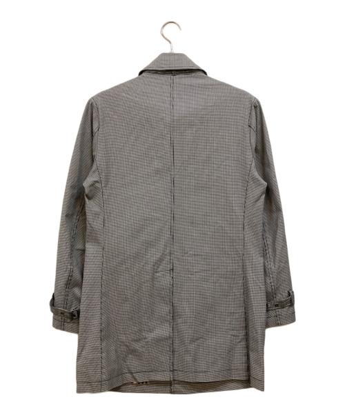 BURBERRY BLACK LABEL（バーバリーブラックレーベル）BURBERRY BLACK LABEL (バーバリーブラックレーベル) 裏地ノバチェック トレンチコート ブラック サイズ:Ｍの古着・服飾アイテム