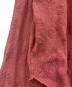 中古・古着 Vivienne Westwood RED LABEL (ヴィヴィアンウエストウッドレッドレーベル) オーブ総柄 透かし編み変形ニットカーディガン レッド サイズ:1：18000円