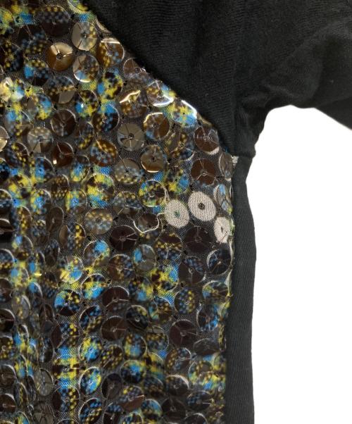PRADA（プラダ）PRADA (プラダ) ビジューカットソー ブラック サイズ:Sの古着・服飾アイテム