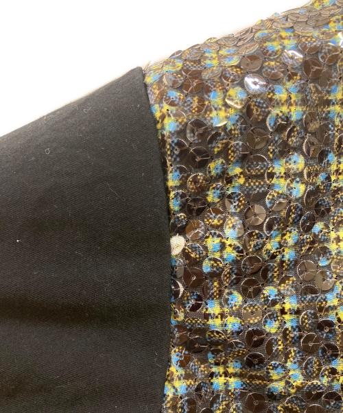 PRADA（プラダ）PRADA (プラダ) ビジューカットソー ブラック サイズ:Sの古着・服飾アイテム