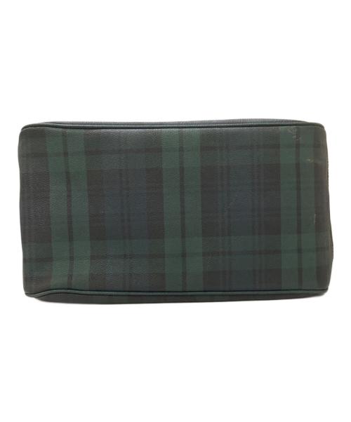 POLO RALPH LAUREN（ポロ・ラルフローレン）POLO RALPH LAUREN (ポロ・ラルフローレン) ブラックウォッチトートバッグ グリーン×ネイビーの古着・服飾アイテム