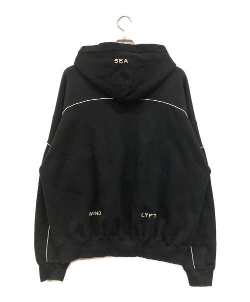 WIND AND SEA（ウィンダンシー）WIND AND SEA (ウィンダンシー) Lyft (リフト) プルオーバーパーカー ブラック サイズ:Ｍの古着・服飾アイテム