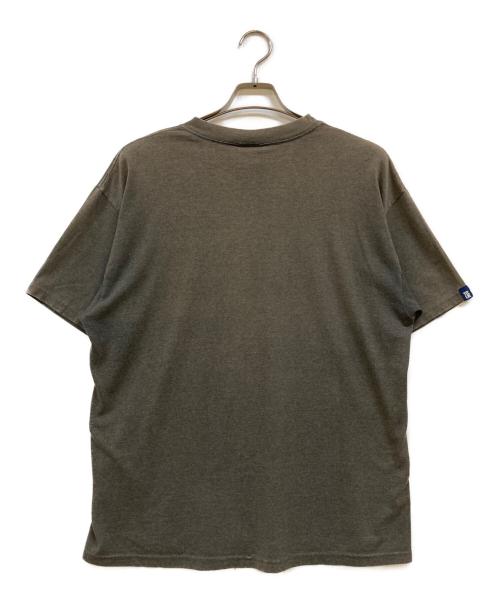 TRUE（トゥルー）TRUE (トゥルー) プリントTシャツ グレー サイズ:Lの古着・服飾アイテム