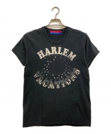 SEVESKIG（セヴシグ）の古着「HARLEM VACATIONS プリントTシャツ」｜グレー