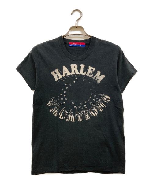 SEVESKIG（セヴシグ）SEVESKIG (セヴシグ) HARLEM VACATIONS プリントTシャツ グレー サイズ:Sの古着・服飾アイテム