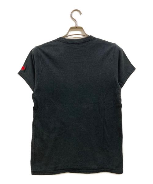 SEVESKIG（セヴシグ）SEVESKIG (セヴシグ) HARLEM VACATIONS プリントTシャツ グレー サイズ:Sの古着・服飾アイテム