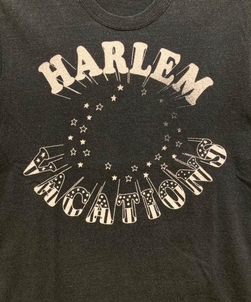 SEVESKIG（セヴシグ）SEVESKIG (セヴシグ) HARLEM VACATIONS プリントTシャツ グレー サイズ:Sの古着・服飾アイテム