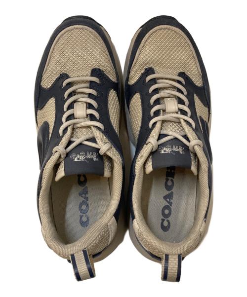 COACH（コーチ）COACH (コーチ) ストライダー スニーカー ネイビー サイズ:23㎝の古着・服飾アイテム